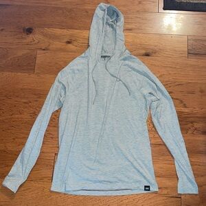 Rhone Heather Green Hooded Shirt